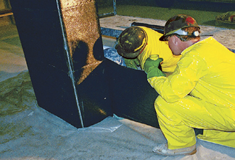 Fiber Glass Wraping